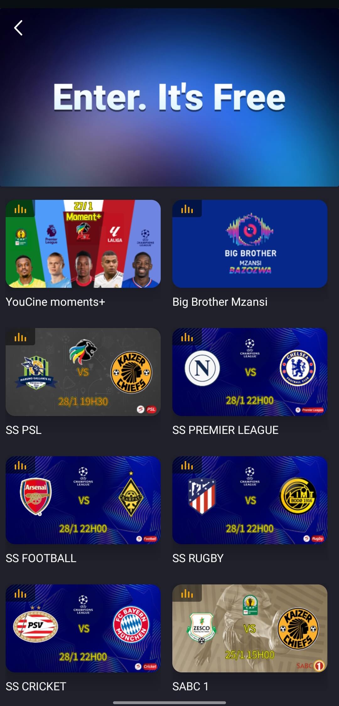 Live Sports Coverage