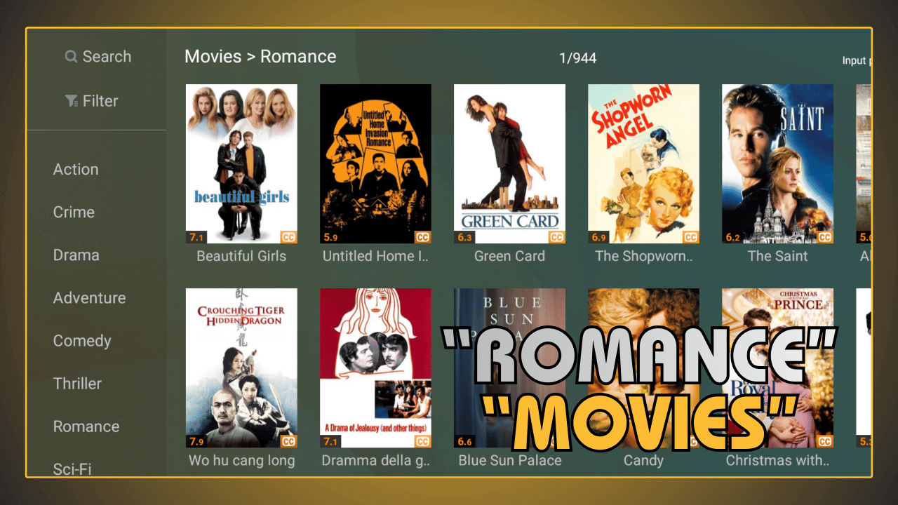 Romace Movies