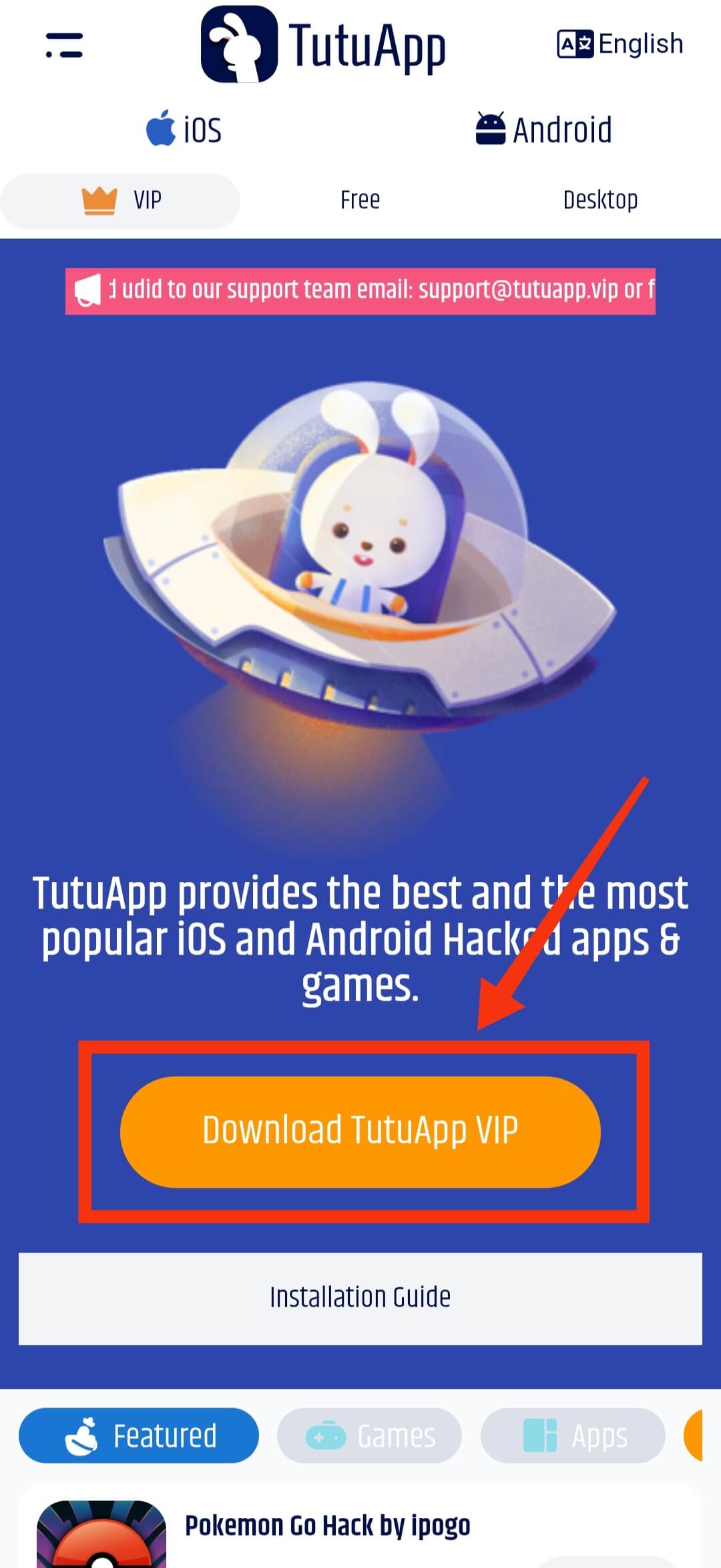 Download TutuApp Installer
