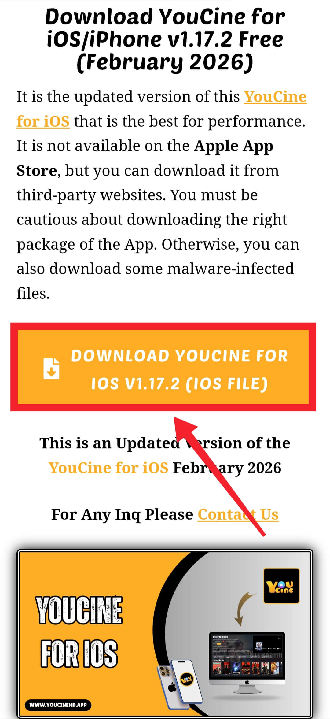 Download YouCine IPA
