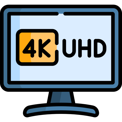HD, Full HD, and 4K Quality