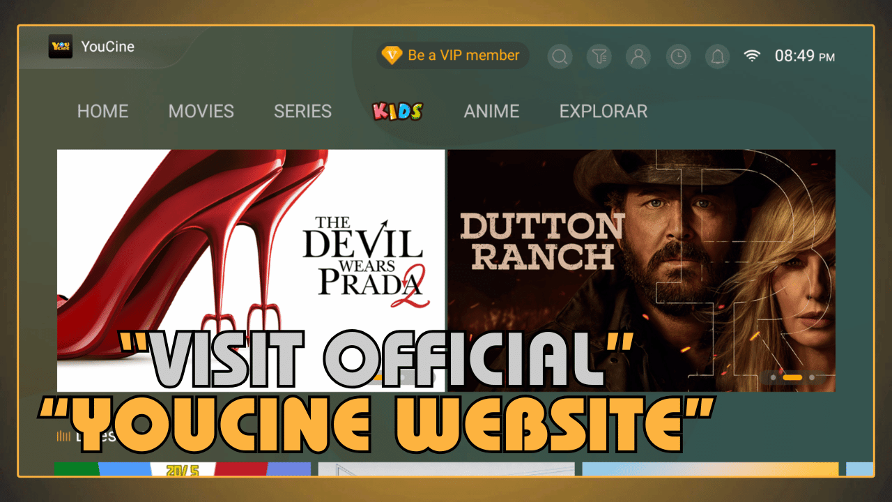 Visit the Official YouCine Website